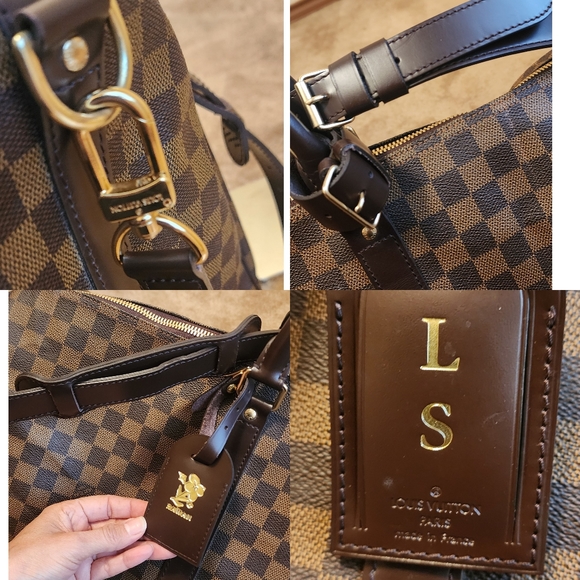 Louis Vuitton Keepall 55 Bandouliere Bag Damier Authentic - Picture 14 of 16